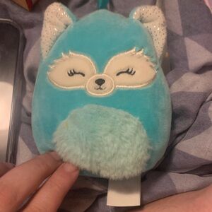 Plush Teal Fox Squishmallow